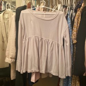 Free people baby doll tshirt xs